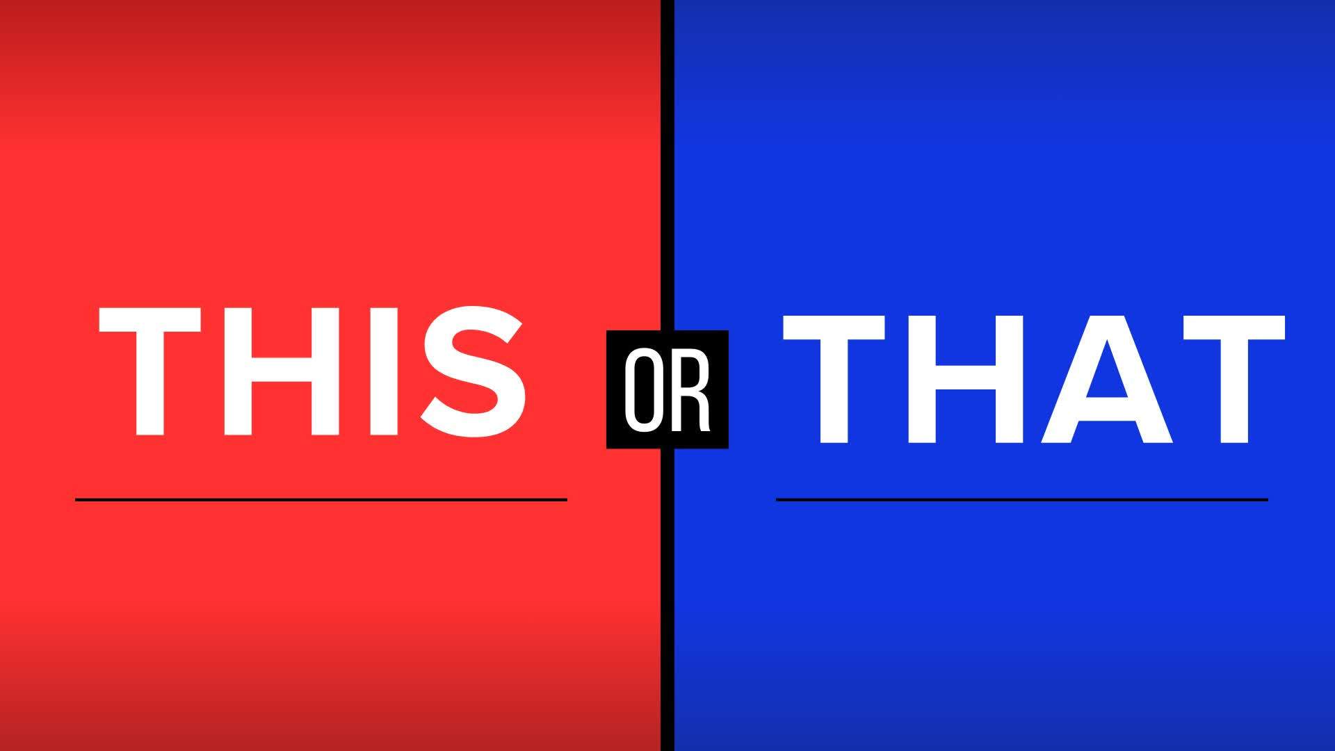 Would You Rather? 🔴🔵