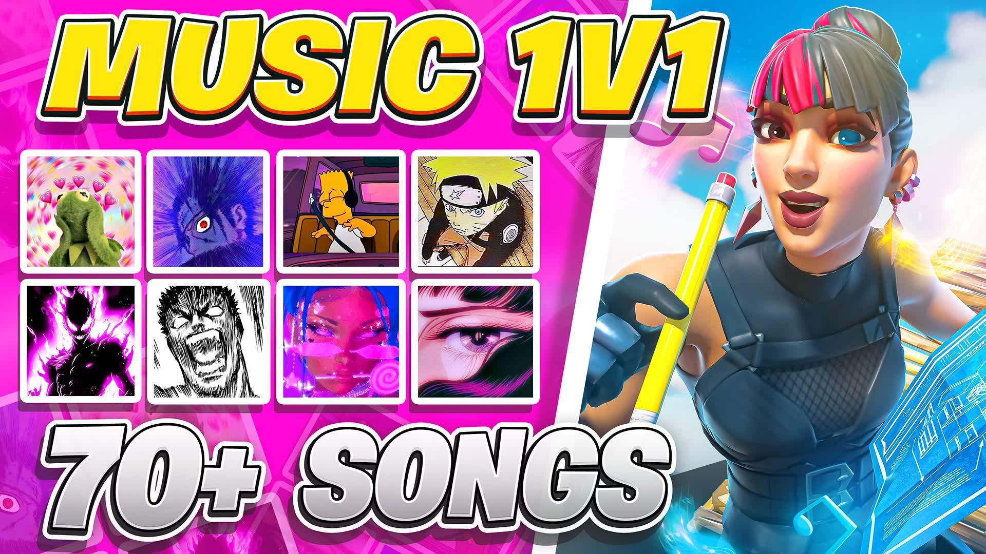 🎶 Best Music 1v1 ✨[70+ SONGS PARTY]