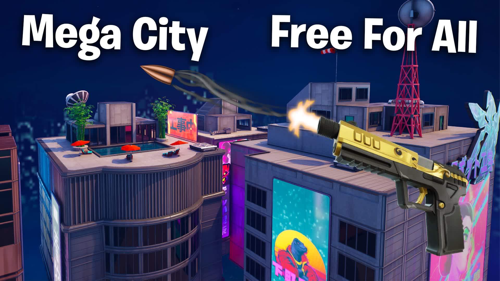 🥷First Person FFA - Mega City🌆