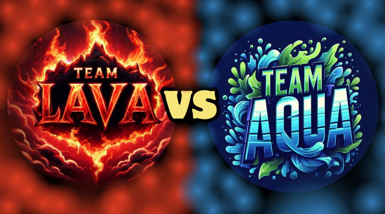 Team Aqua VS Team Lava