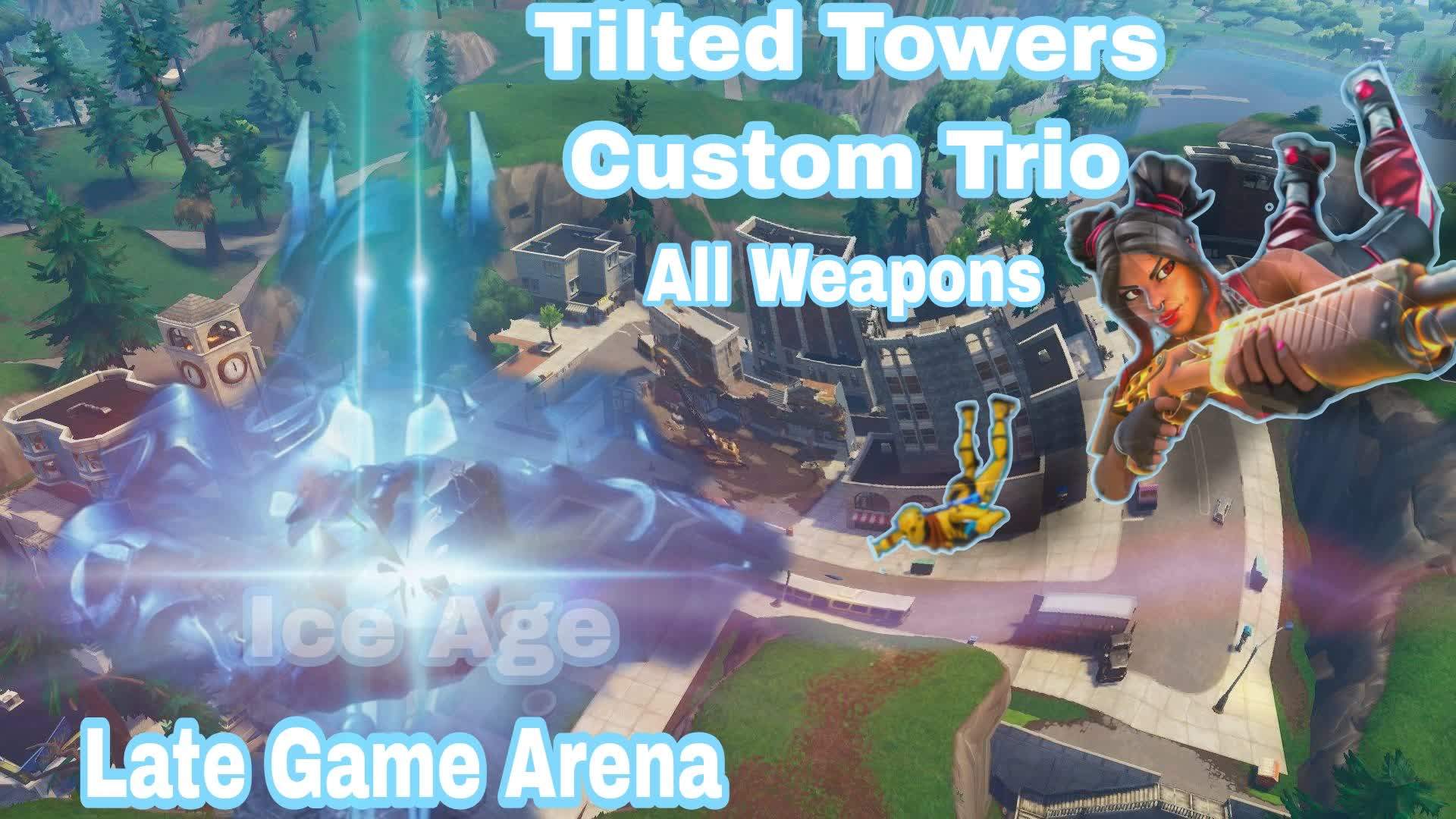 Tilted Zone Wars Fun Custom Trios