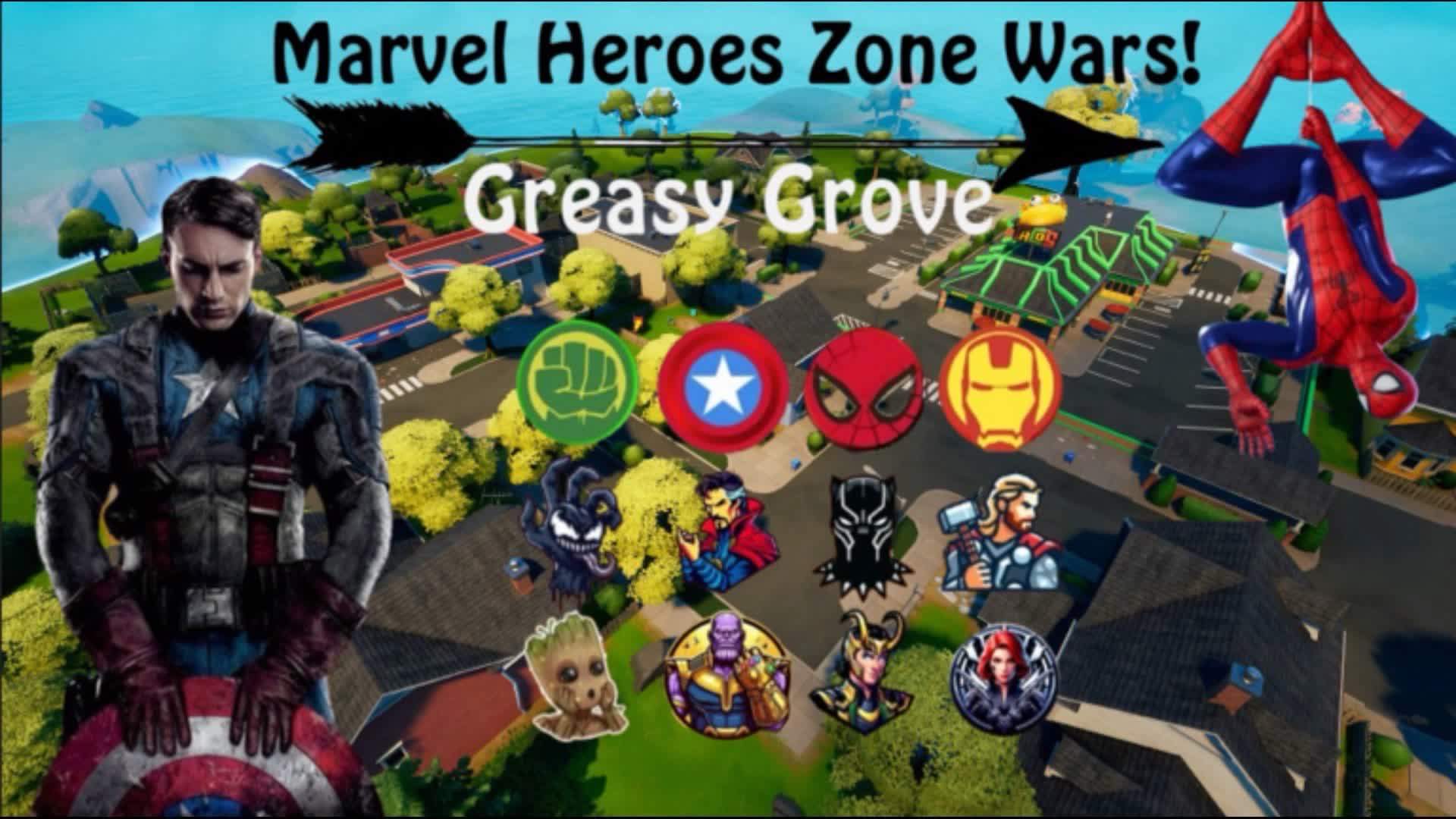 Hero’s GreasyGrove ZoneWars🦹🏻‍♂️