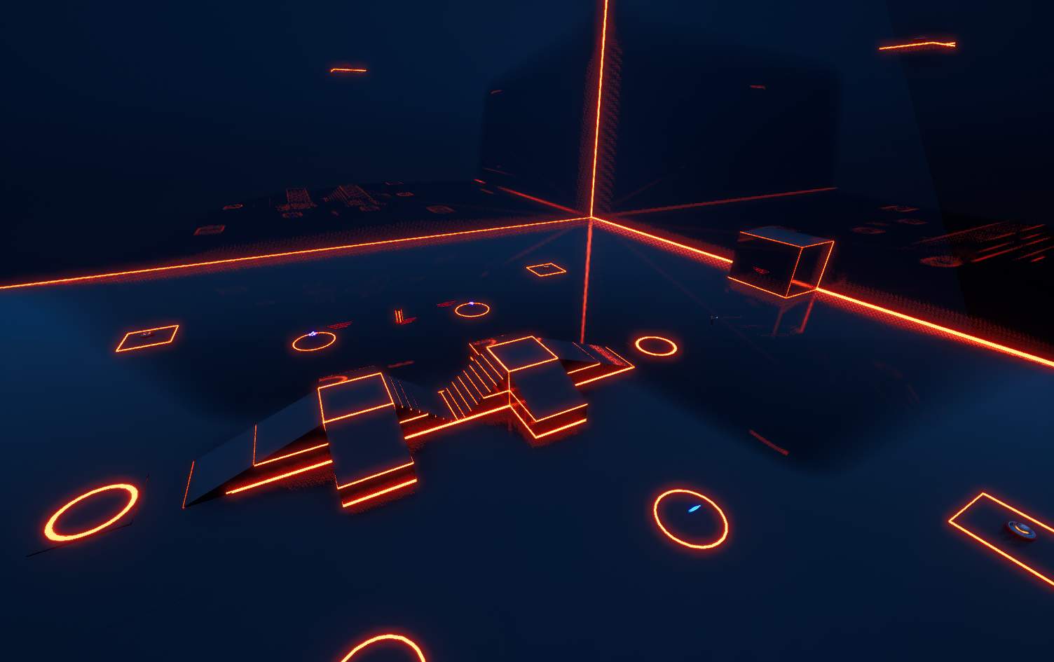1v1 Ultimate Neon Map image 2