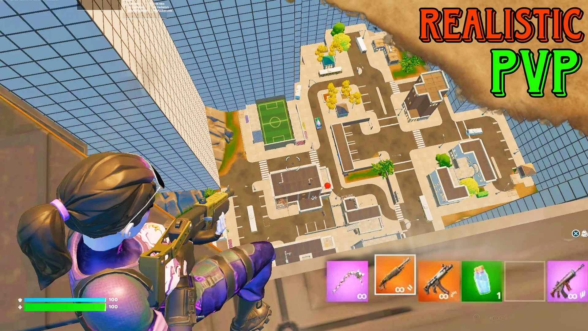 Realistic PVP (Tilted Towers)