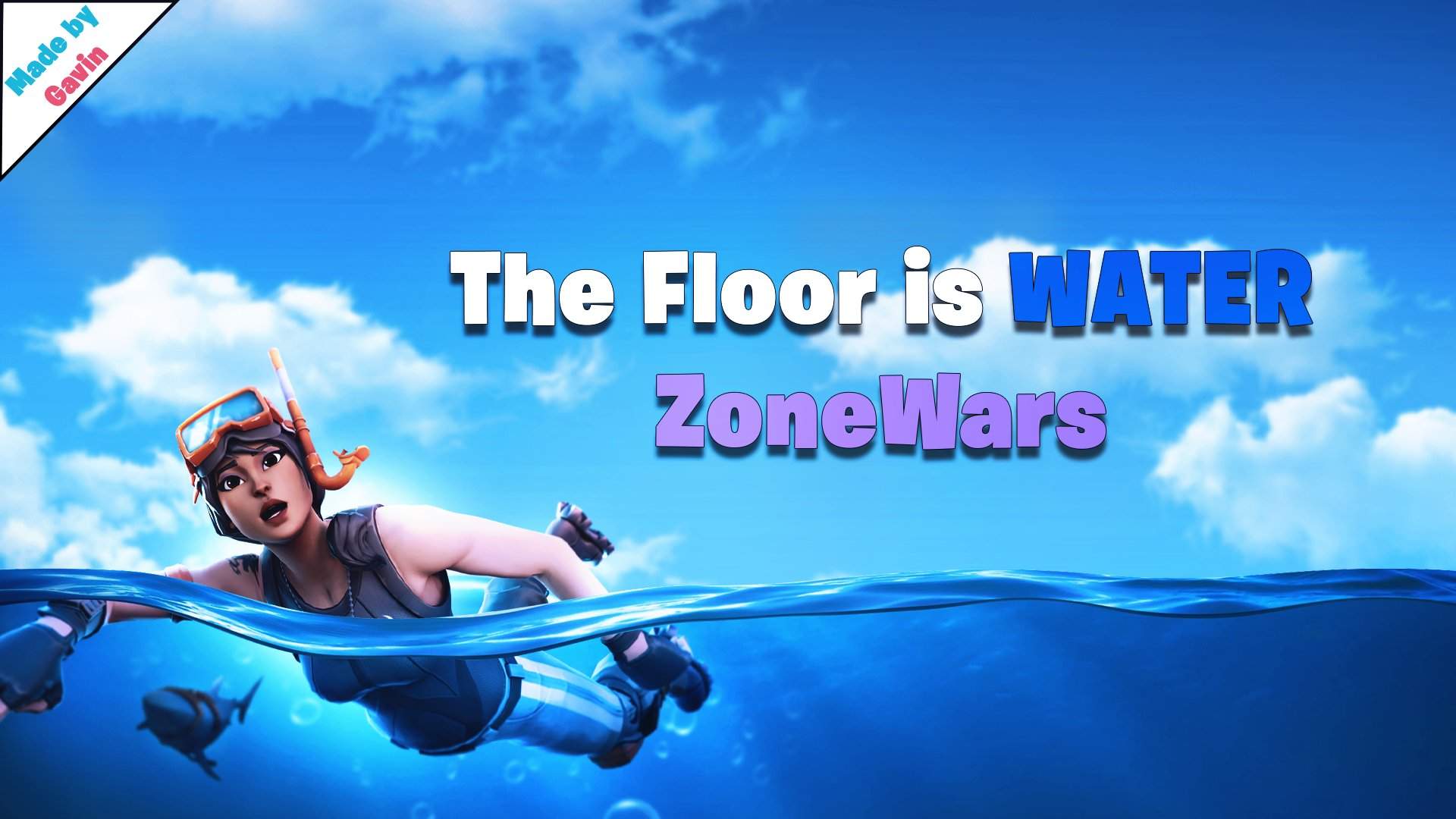 Floor is Water Zonewars 💧(all new guns)