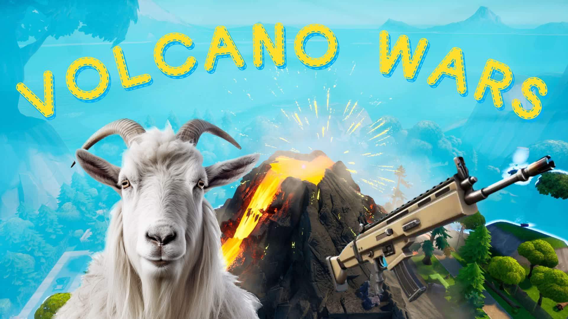 🐐GO GOATED! VOLCANO WARS!
