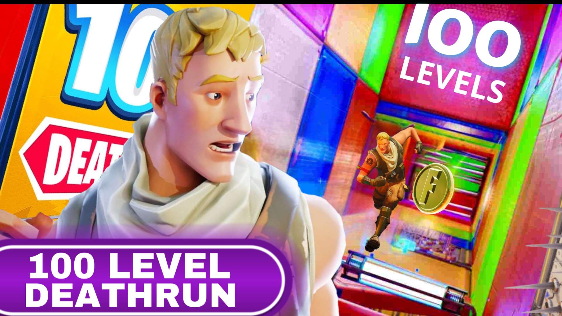 555 Level Xmas Deathrun🎁 - Fortnite Creative Map Code - Dropnite