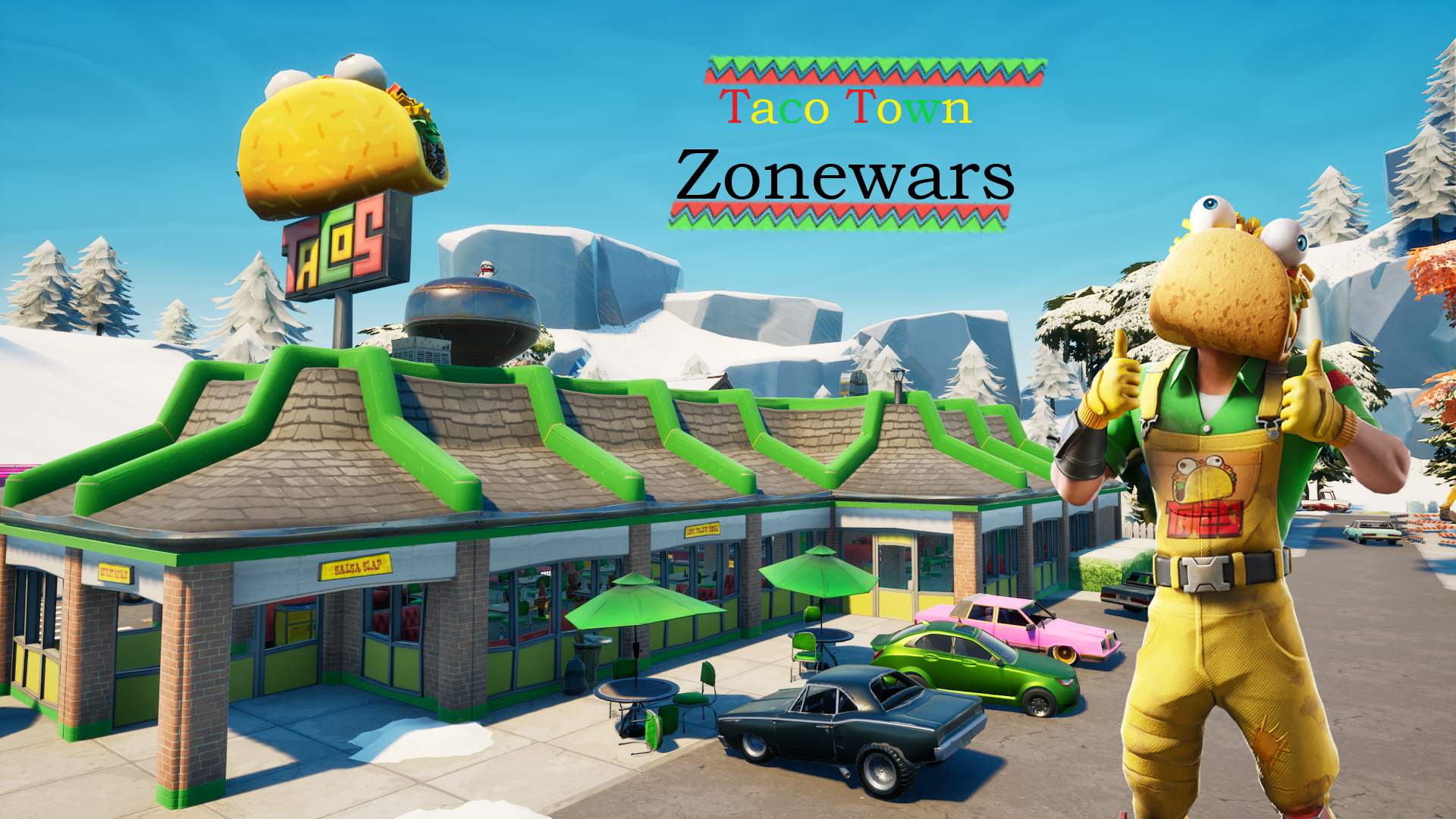 TOWN ZONE WARS - Fortnite Creative Map Code - Dropnite