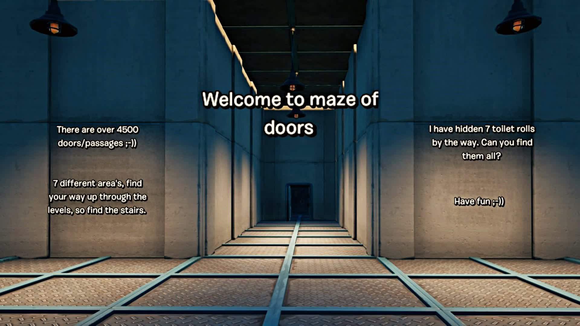 The Impossible maze of doors