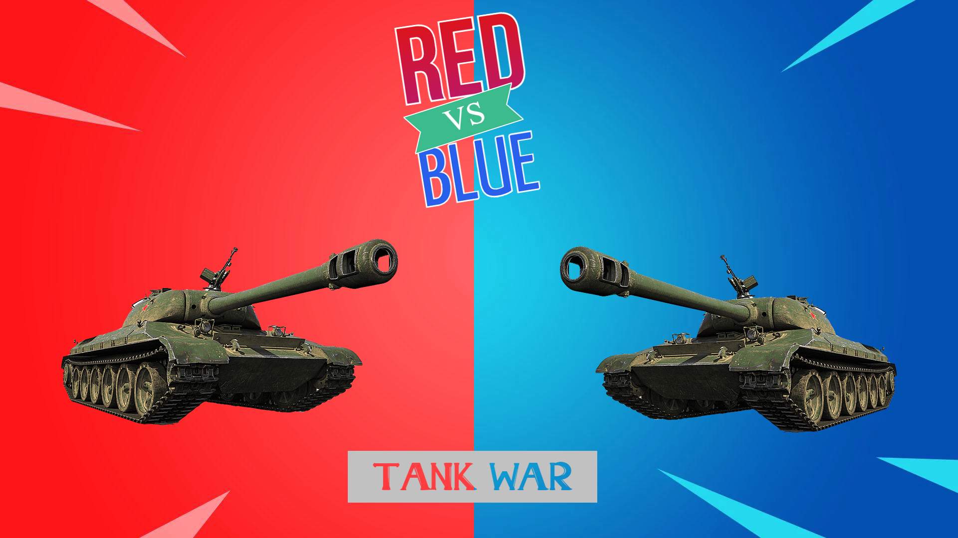 RED VS BLUE TANK WAR