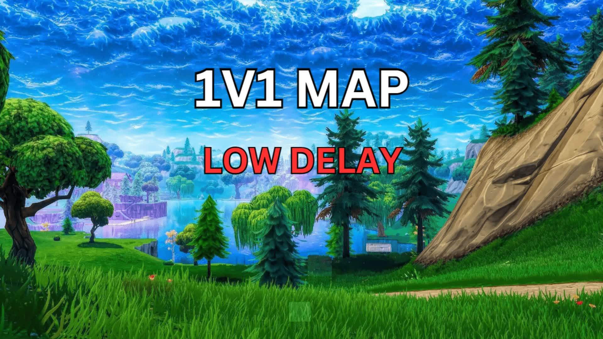 Low ping & delay 1v1 map