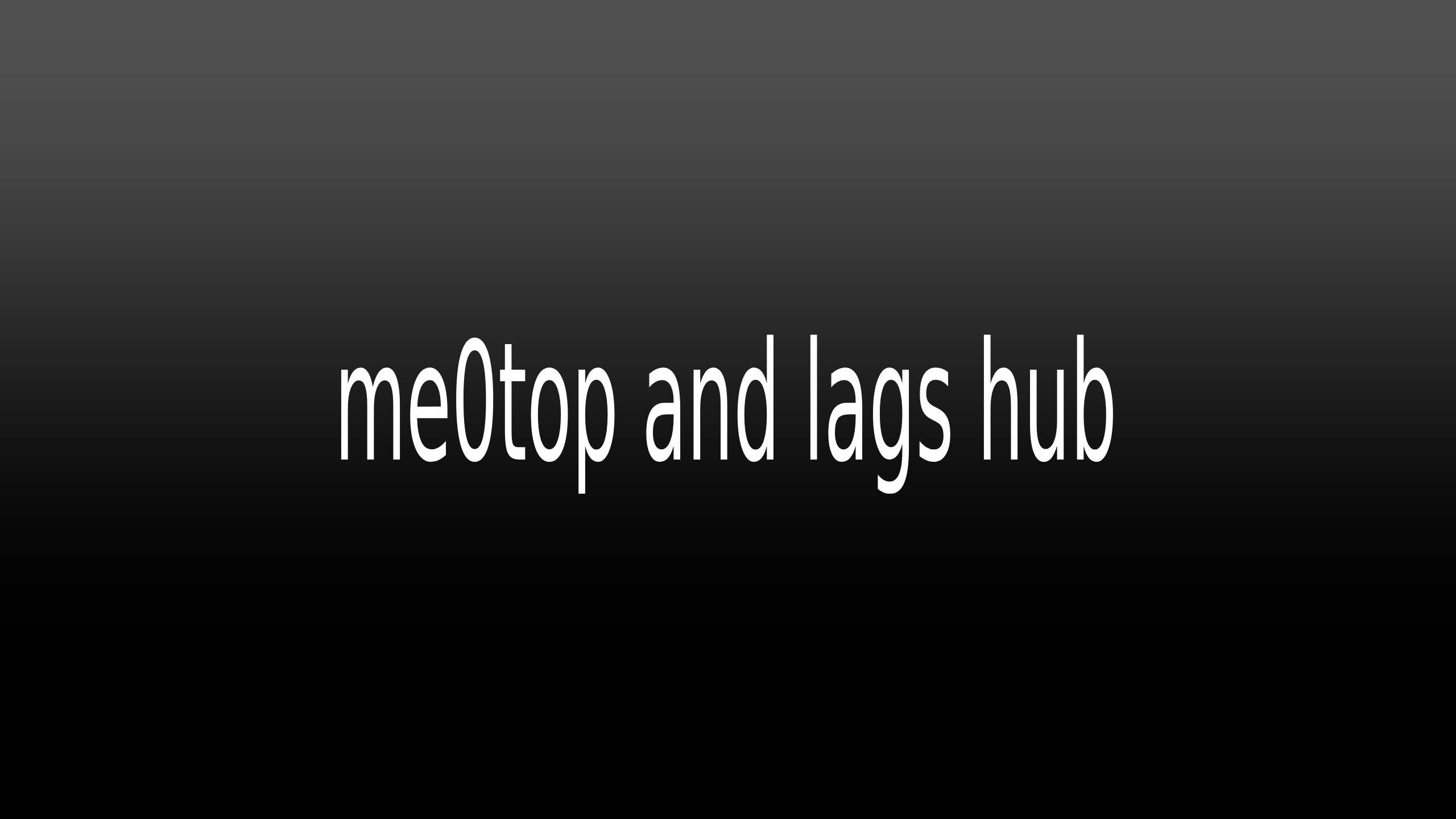 ME0 AND LAG HUB image 2