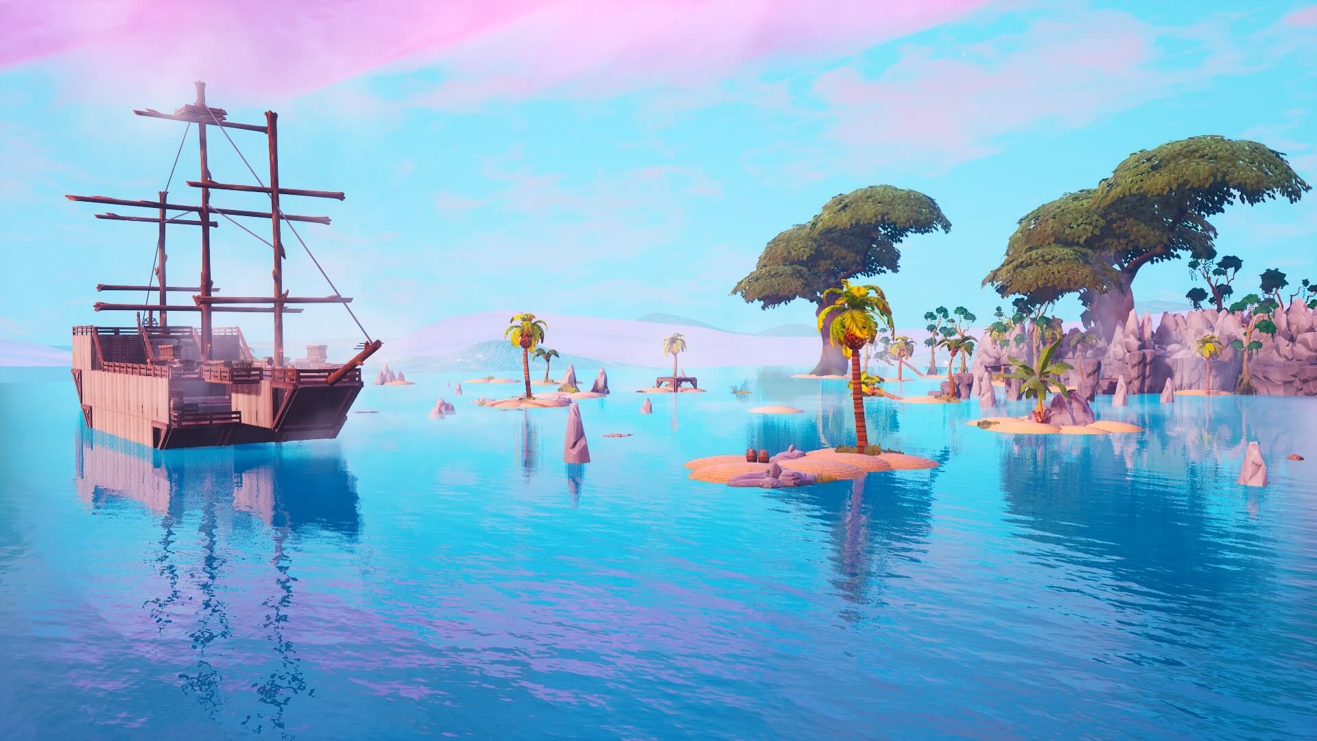 lost in the sea - fortnite pirate ship creative code