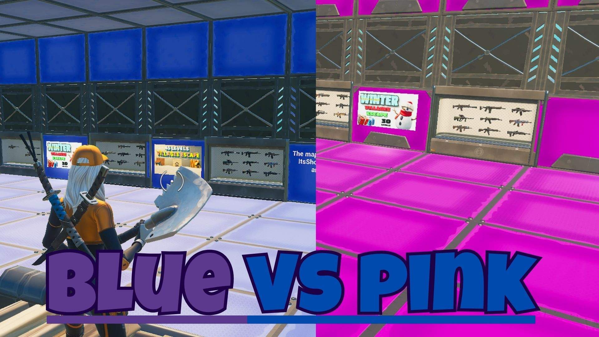BLUE VS PINK