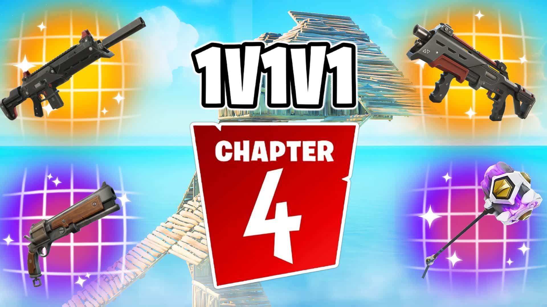 1v1v1 CHAPTER 4 REALISTIC PVP (FFA 1v2)⭐