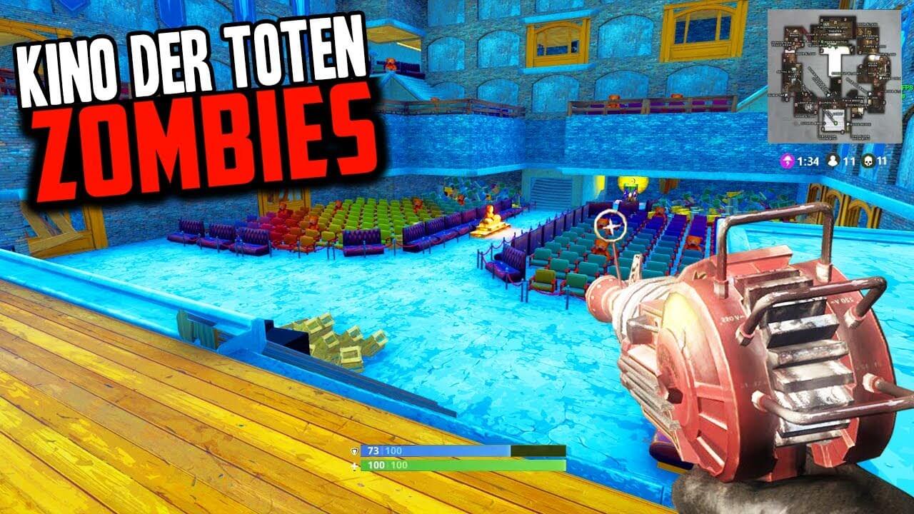 Bo1 Kino Der Toten With Zombies Fortnite Creative Map Code Dropnite