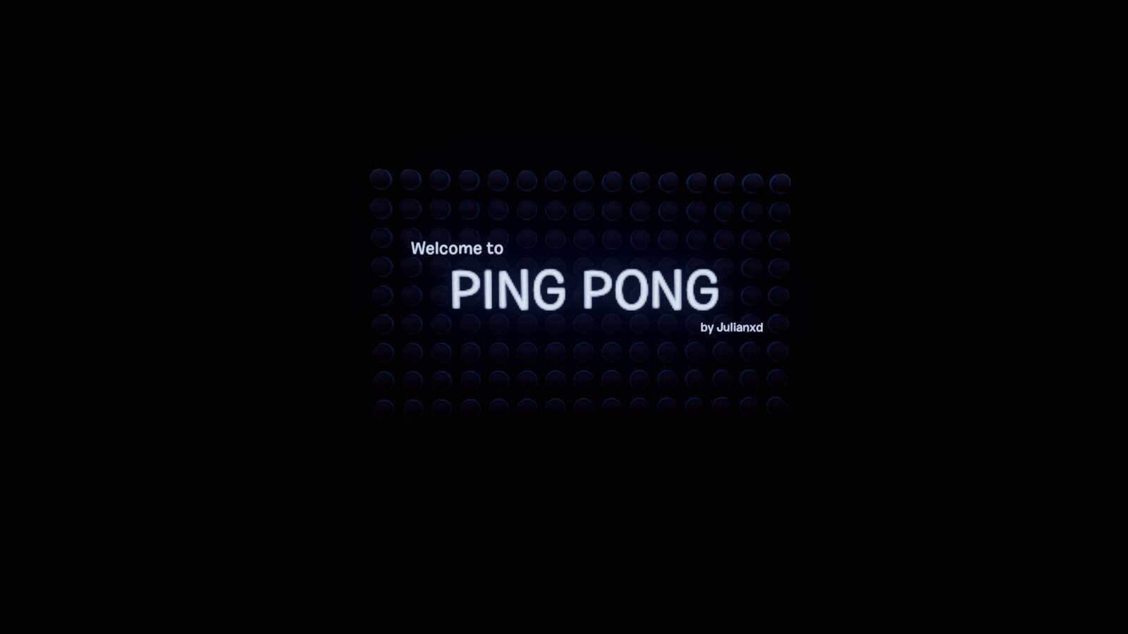 🏓 Ping Pong 🏓
