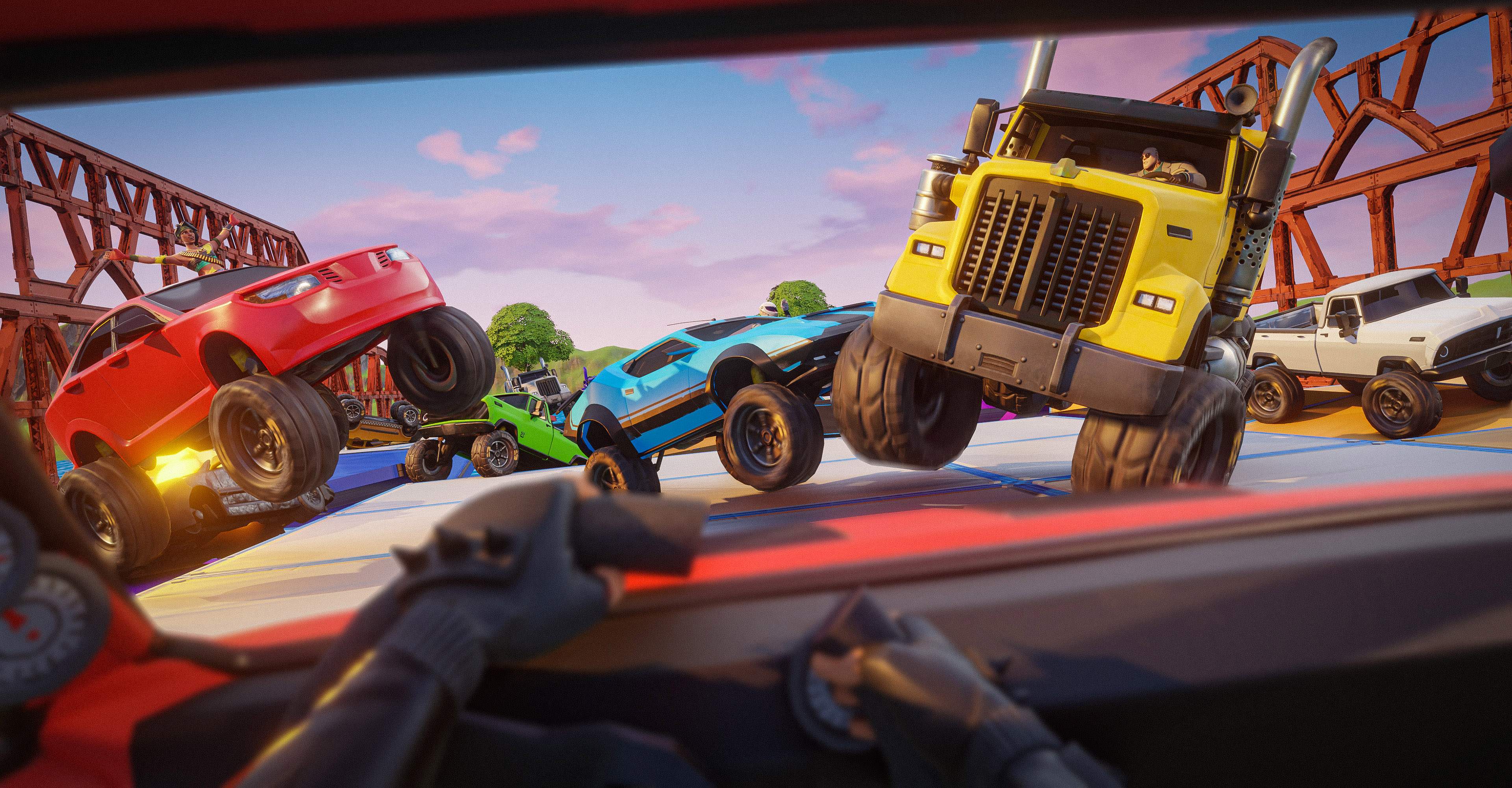 Strong Car Race 🏎️ 7441-1312-6801 by sugerek - Fortnite Creative Map Code  