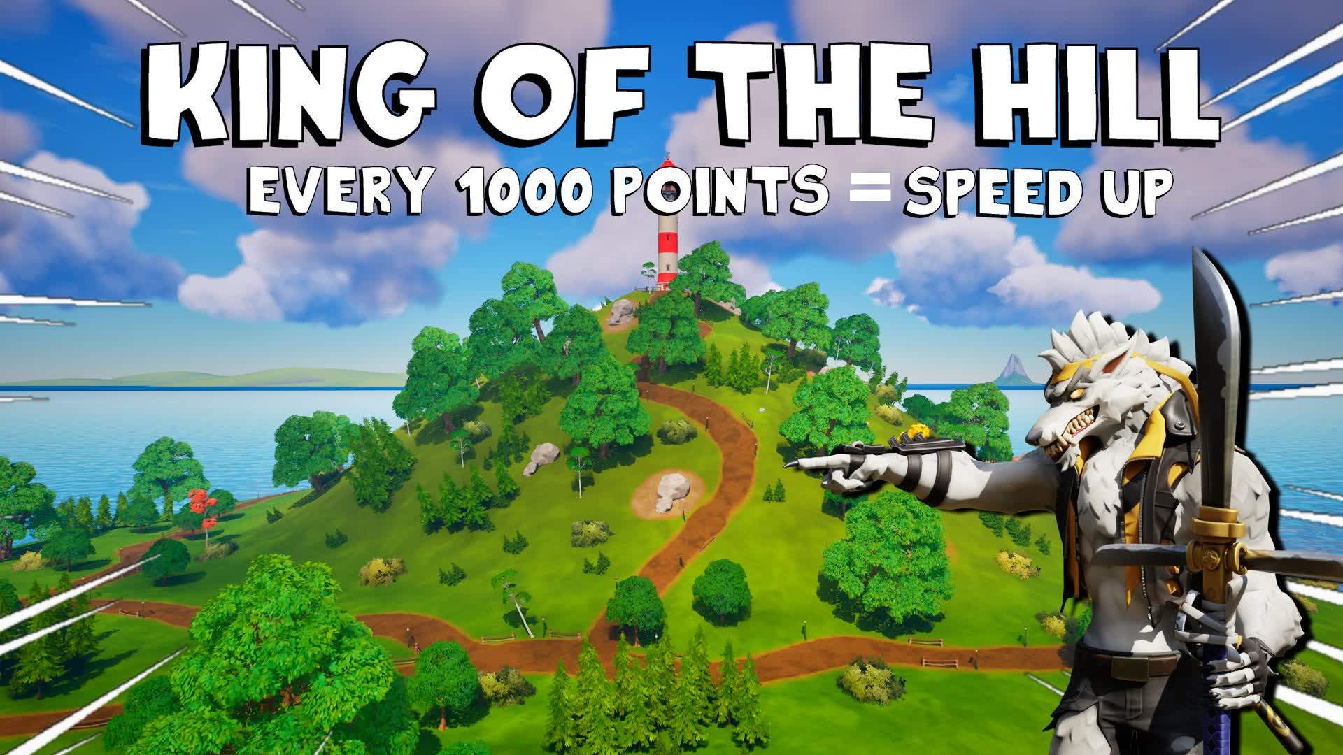 KING OF THE HILL - Fortnite Creative Map Code - Dropnite