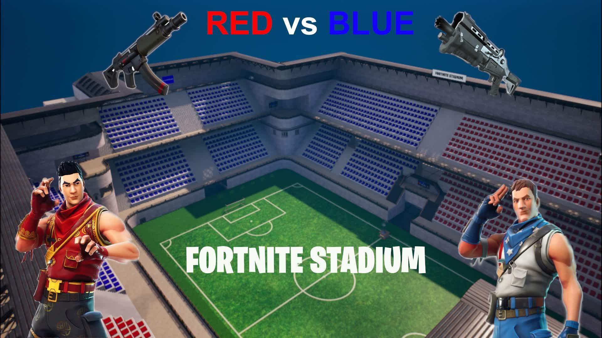 Final Cup Stadium - RED vs BLUE ⚽