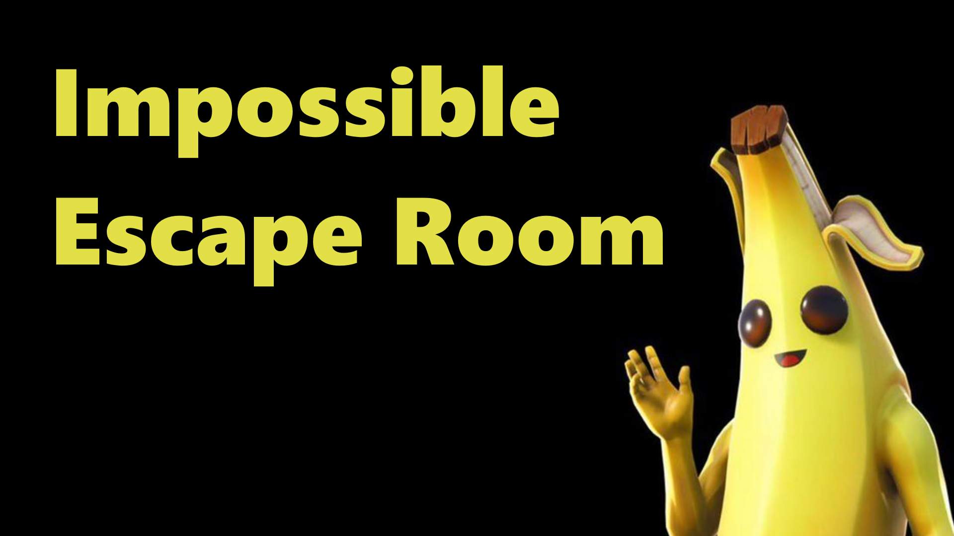 Impossible Escape Room Fortnite Creative Map Codes Dropnite Com
