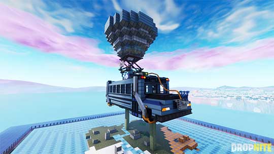 giant battle bus - big house hide and seek fortnite code