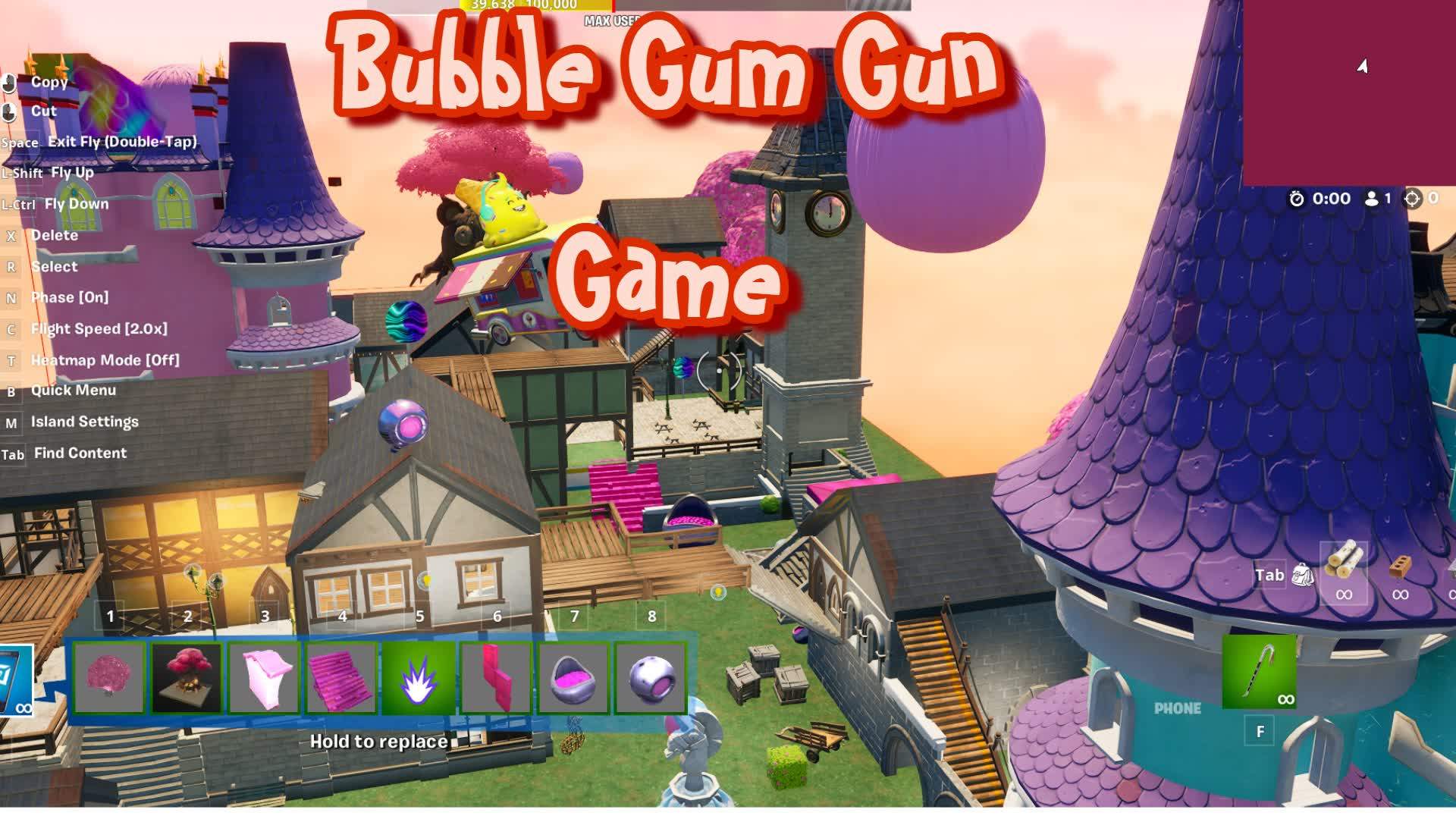 Bubble Gum Gun Game