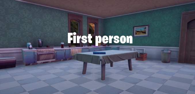 FIRST PERSON SHOOTER: HOME SWEET HOME