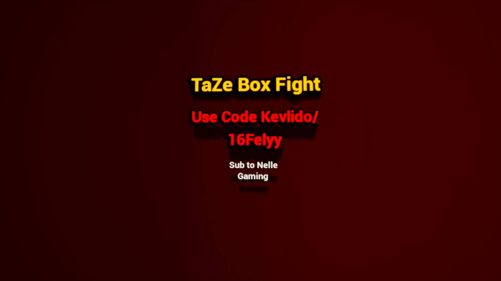TAZE'S BOX FIGHT