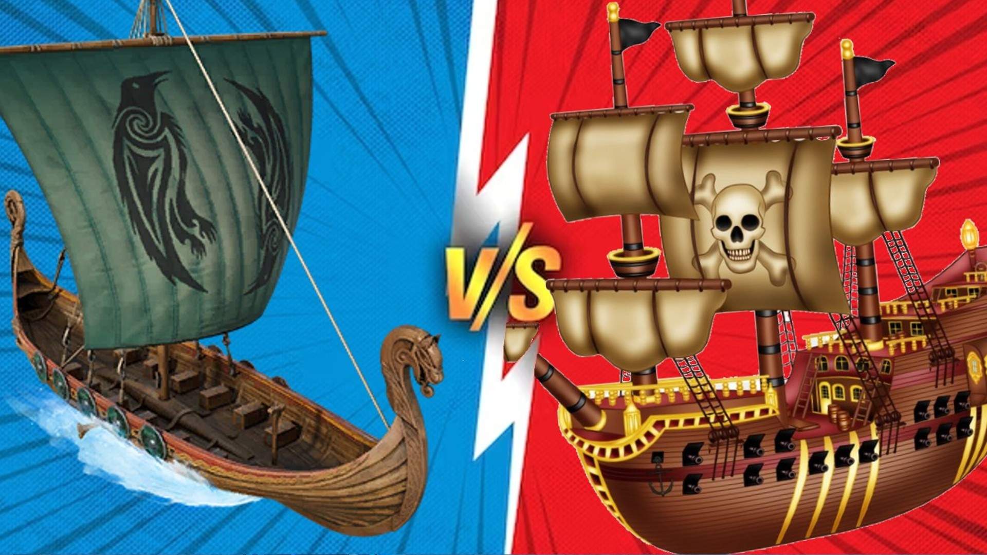 Pirate's VS Viking's 4v4 BOXFIGHT