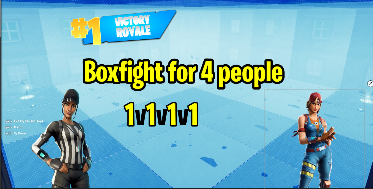 FFA BOXFIGHT FOR 4 PEOPLE 1V1V1V1