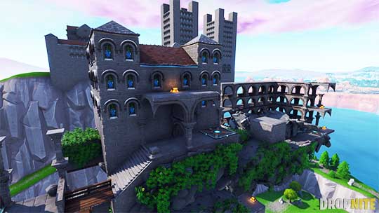 Super Smash Bros Hyrule Castle Fortnite Super Fortnite Bros Hyrule Temple Remake Fortnite Creative Map Code Dropnite