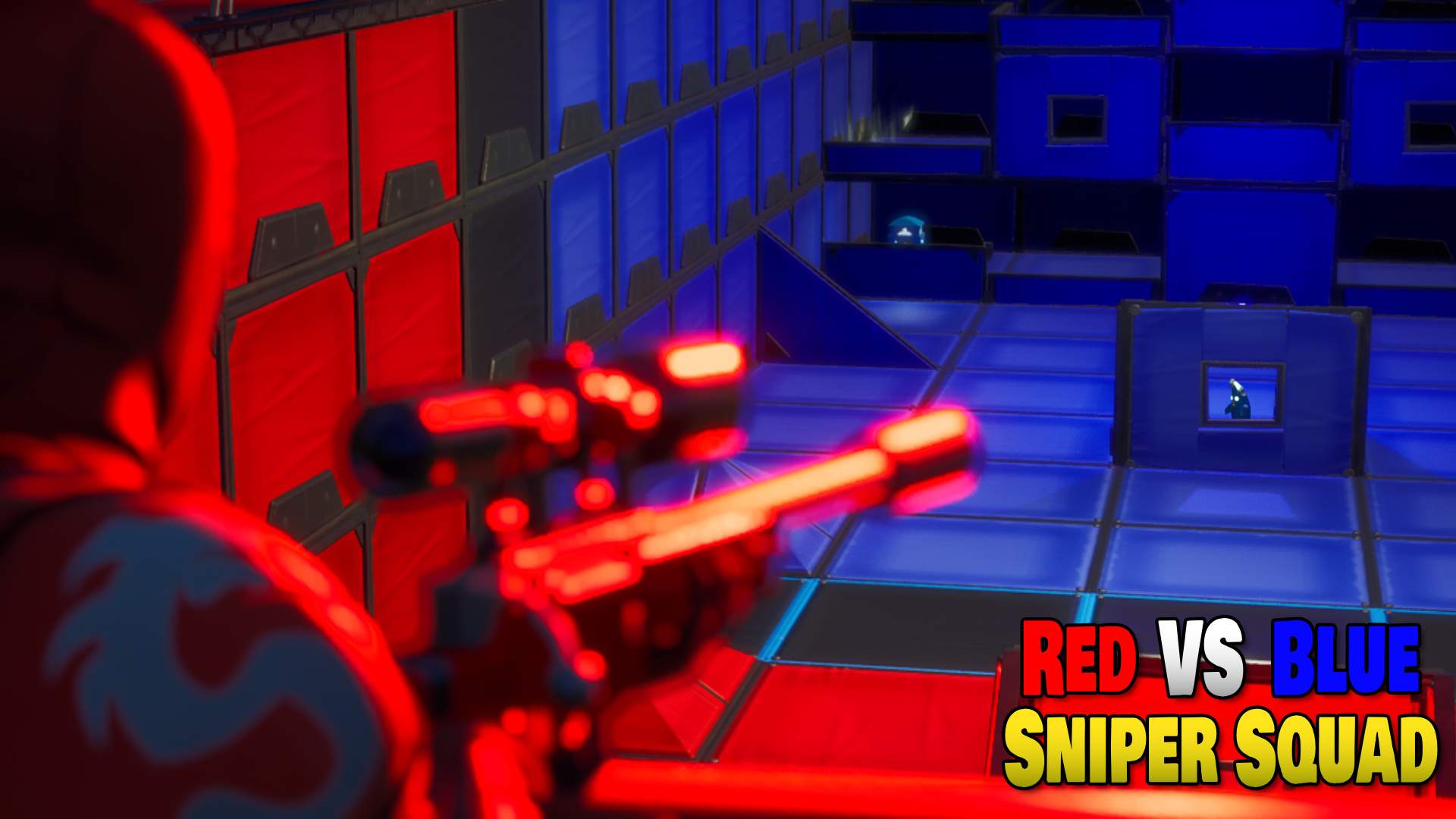 RED VS BLUE - Fortnite Creative Map Code - Dropnite