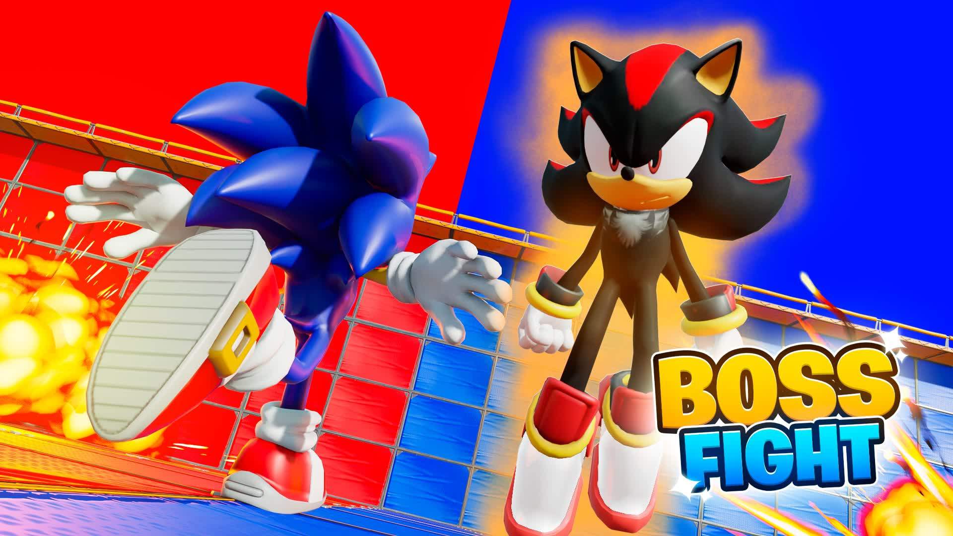 SONIC VS SHADOW 🔴🔵 RED VS BLUE