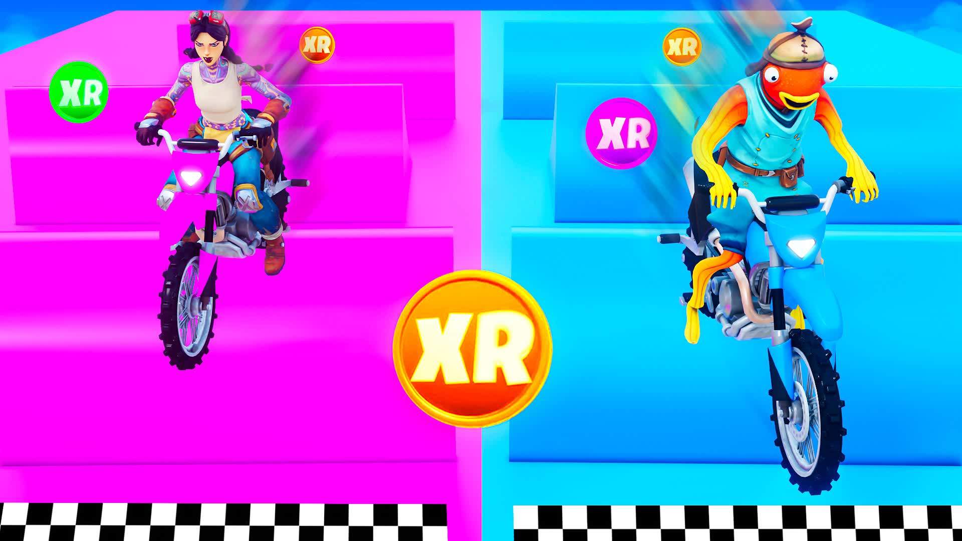 👦BOYS VS GIRLS RAMP MEGA XXL👧