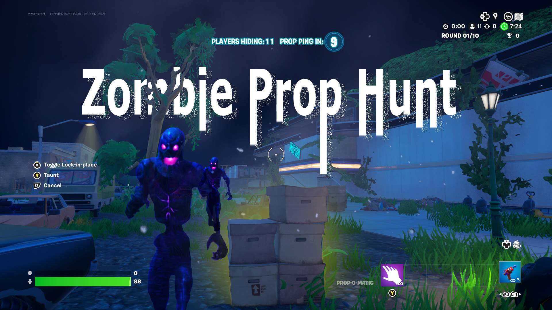 Zombie Prop Hunt