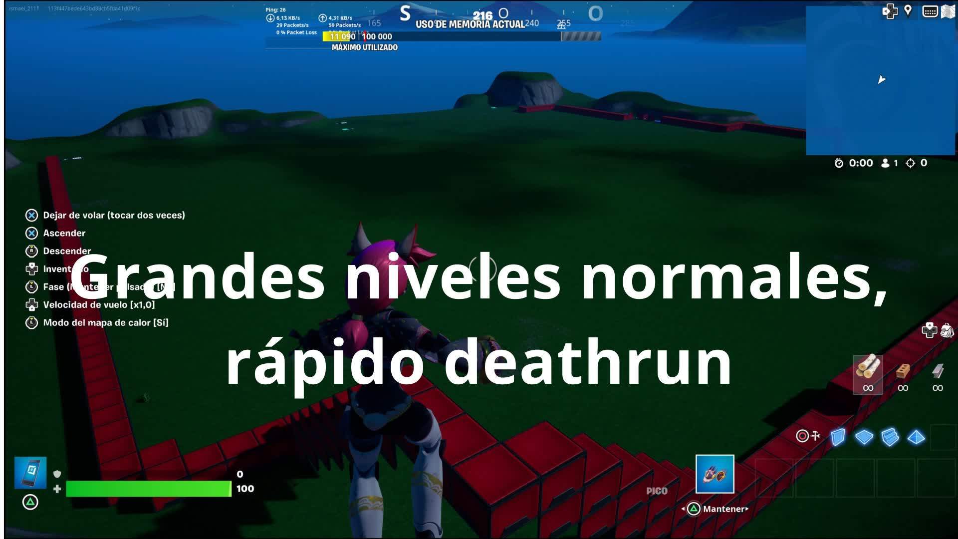 Grandes niveles normales,rápido deathrun