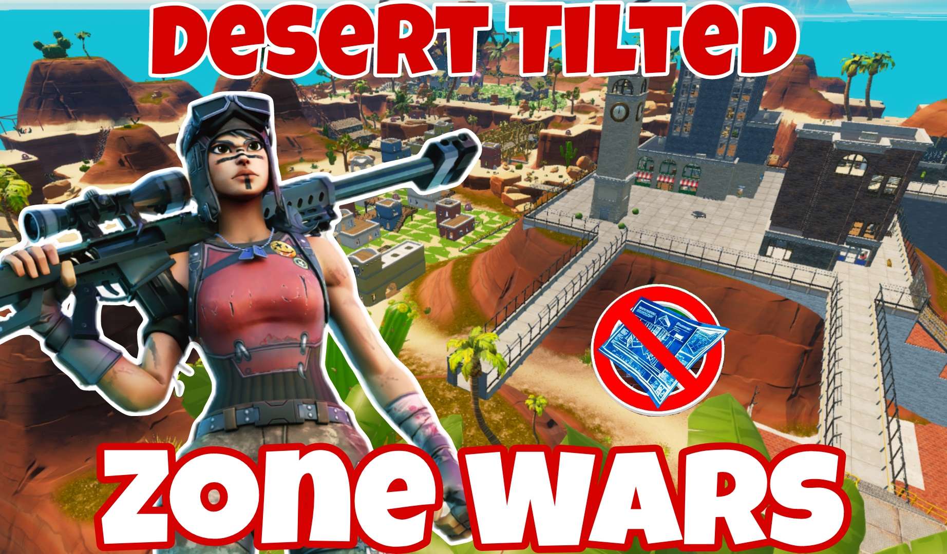 Desert Tilted Zone Wars Zero Build