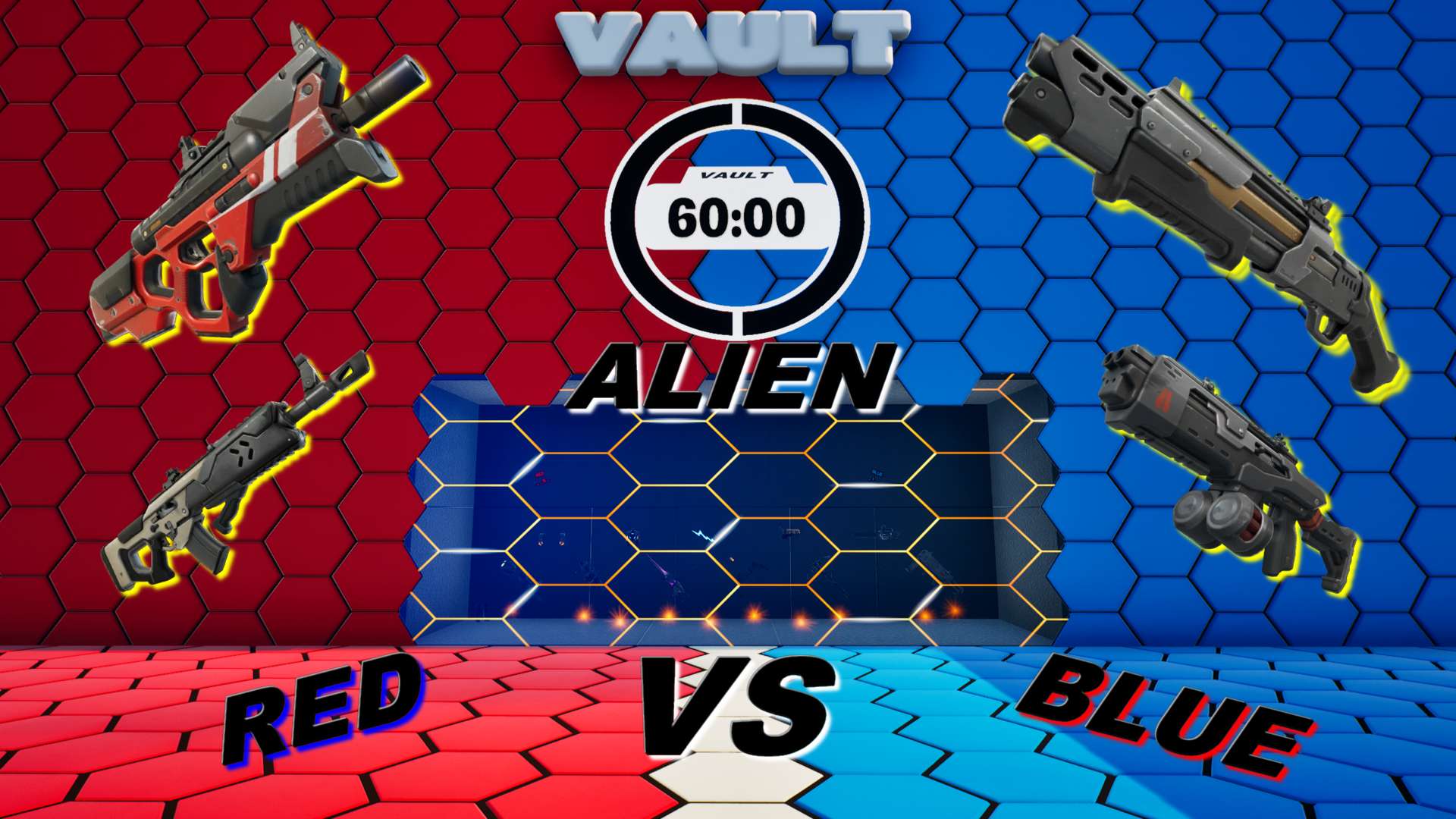 ALIEN RED Vs BLUE