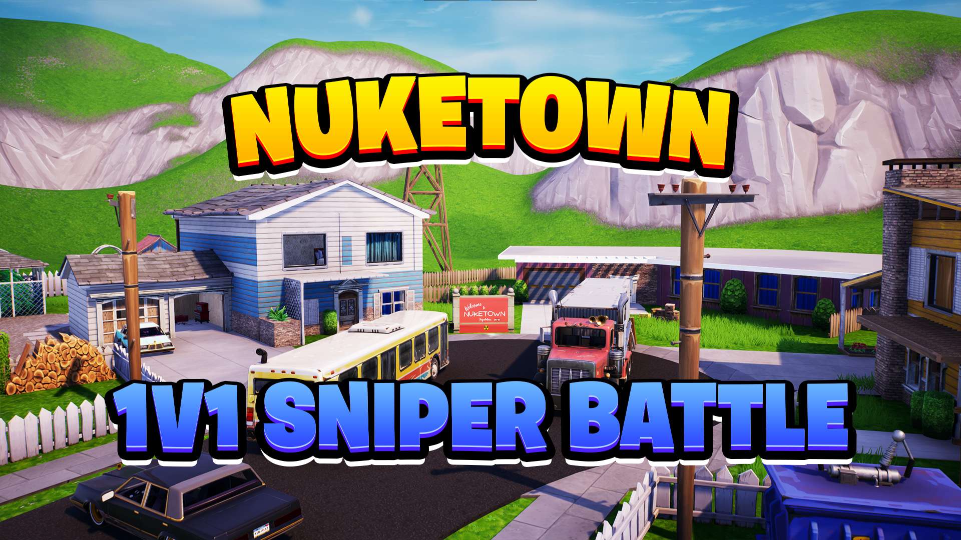 NUKETOWN 1V1 SNIPER ONLY BATTLE