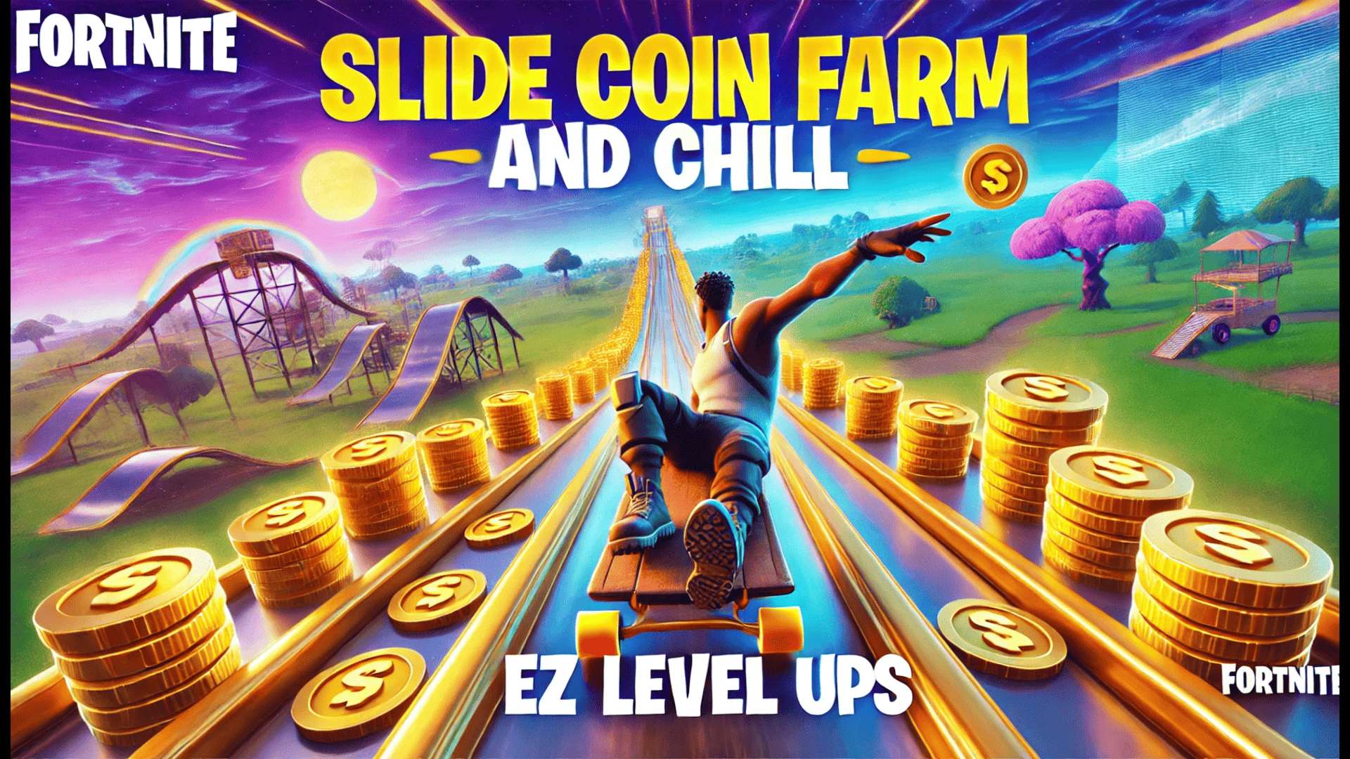 Slide Coin farm and Chill | EZ level ups image 2