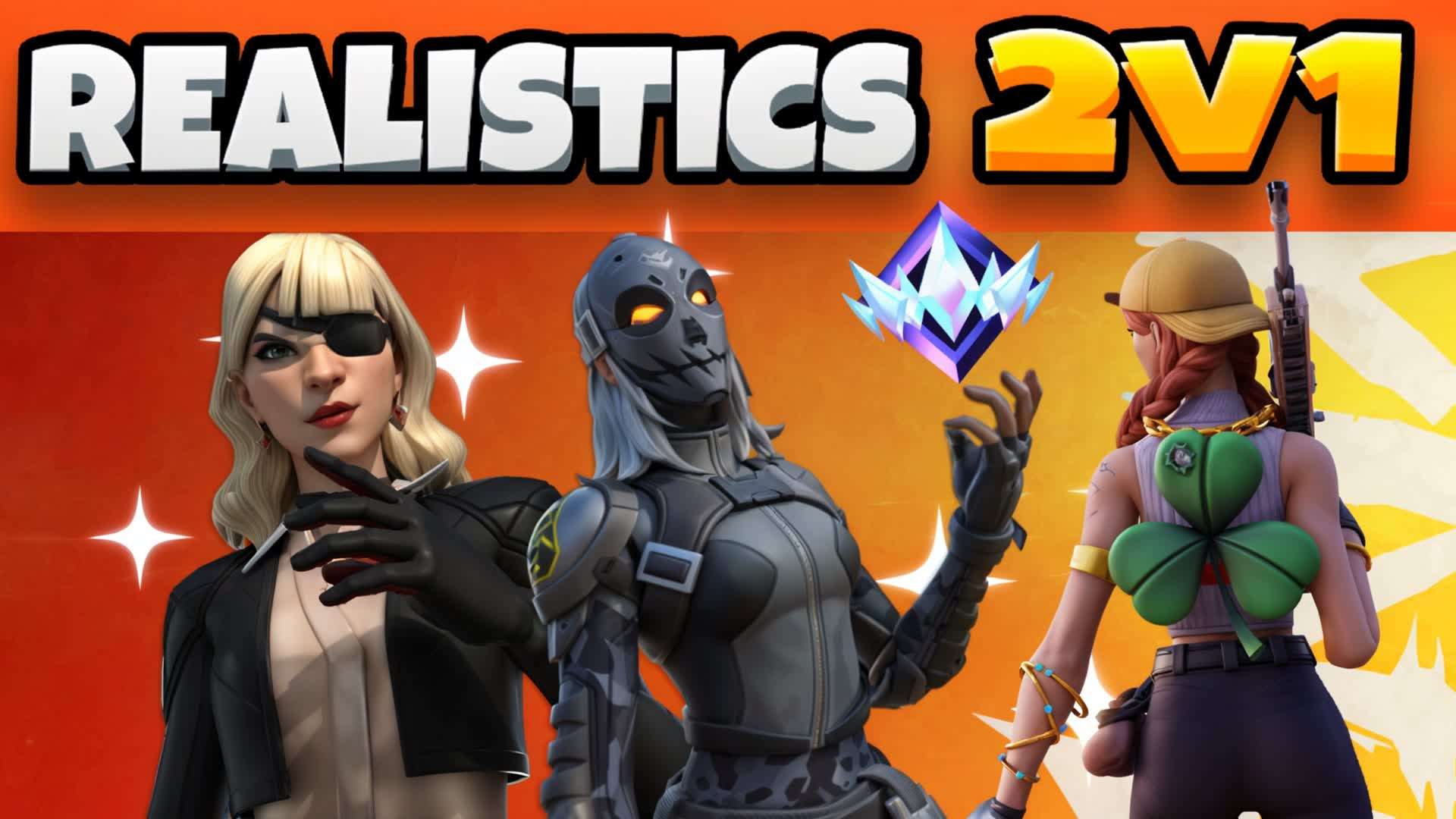 MEGA REALISTICS 2V1 🎯 [1V2,1V1]