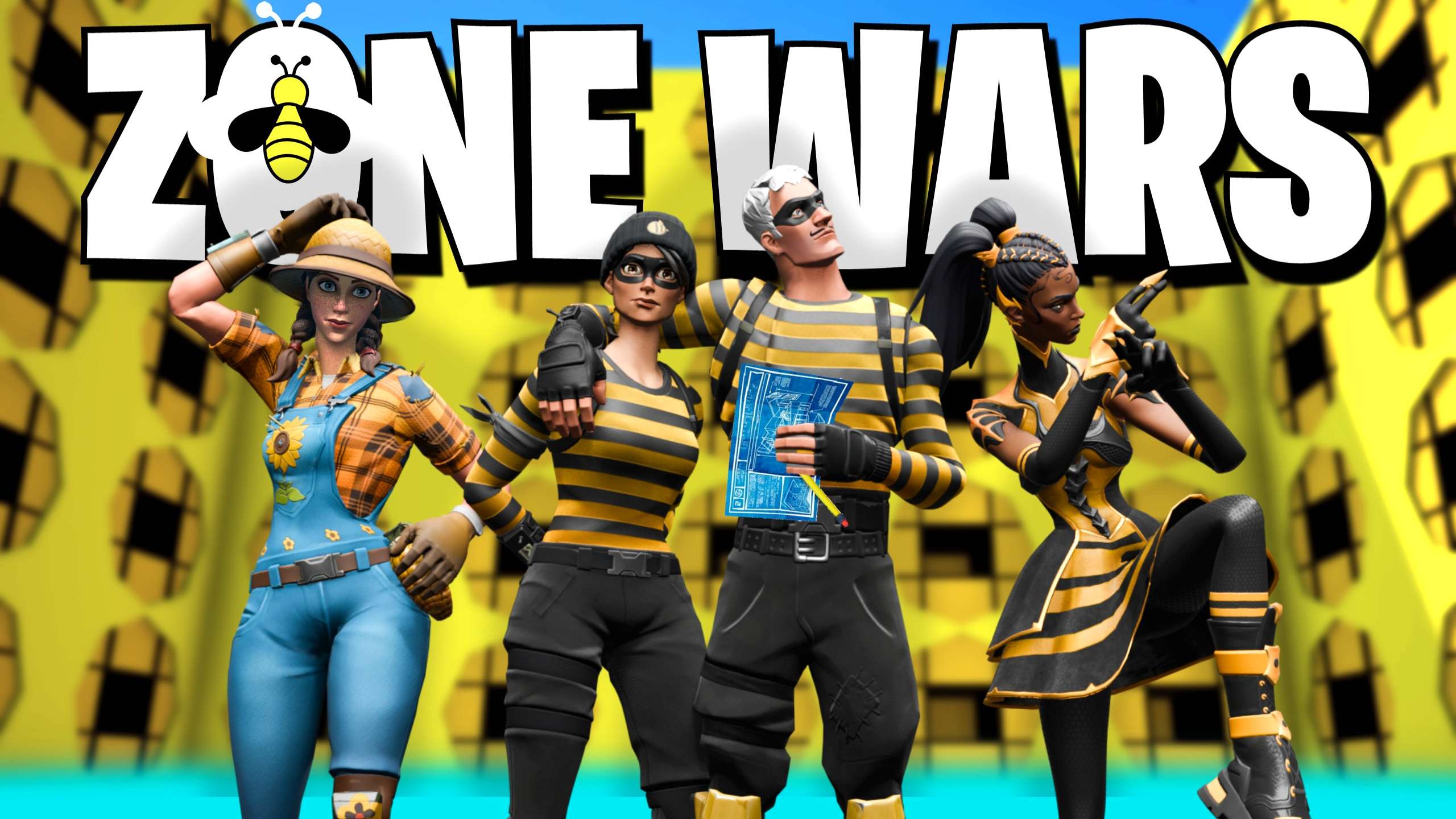 🐝 HONEYCOMB! ZONE WARS 🌀