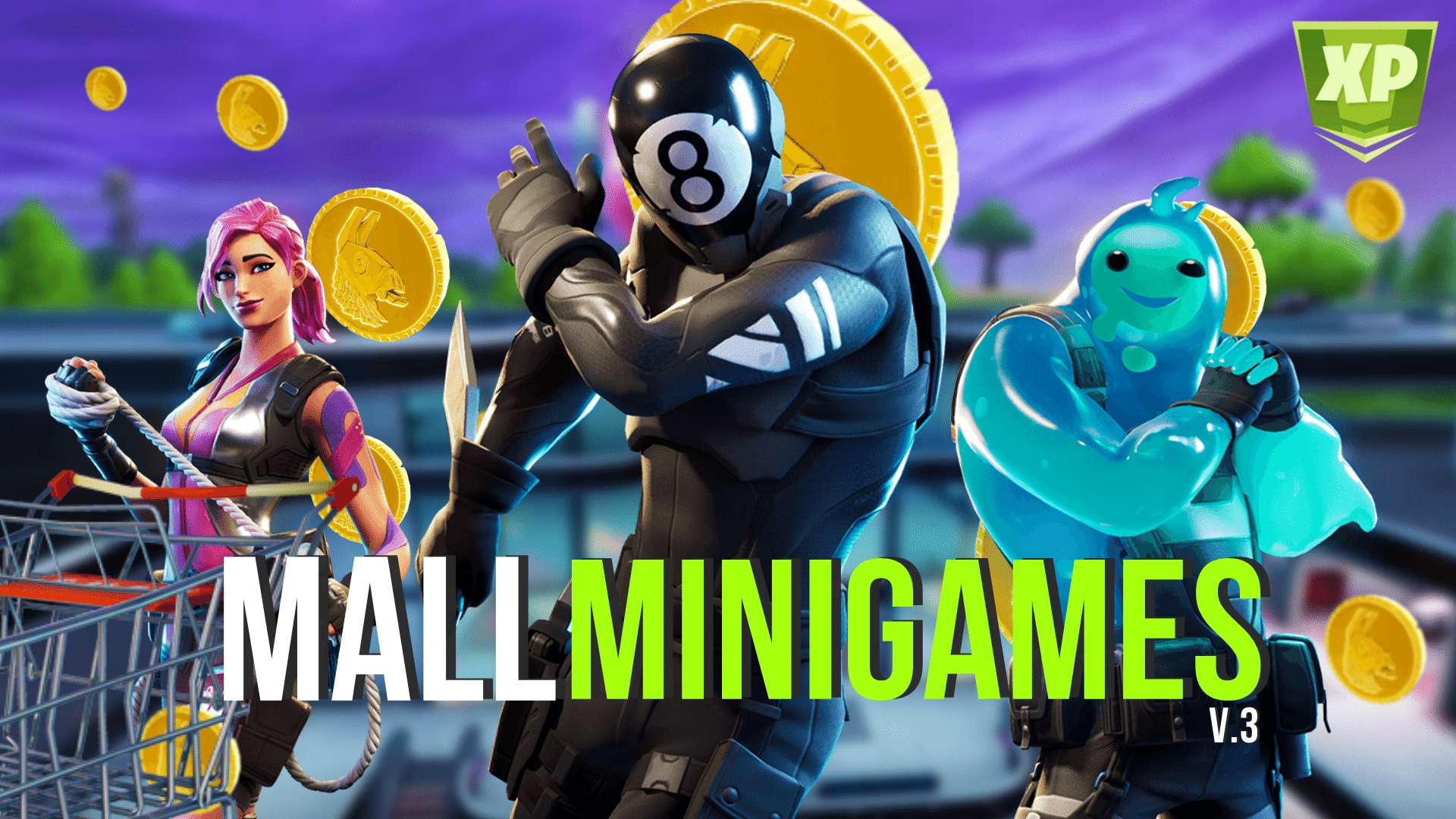 PARTY MALL🎉 ALL-IN-ONE MINIGAMES💎 8583-9448-4101