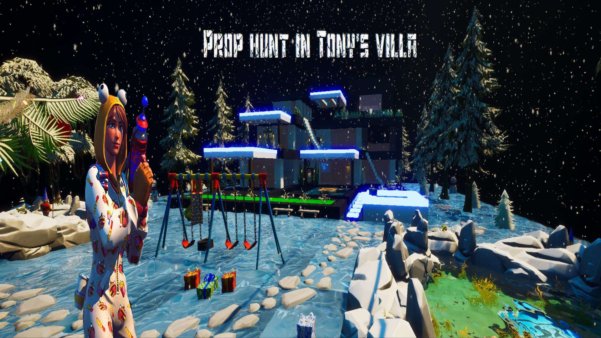 PROP HUNT IN TONY'S VILLA