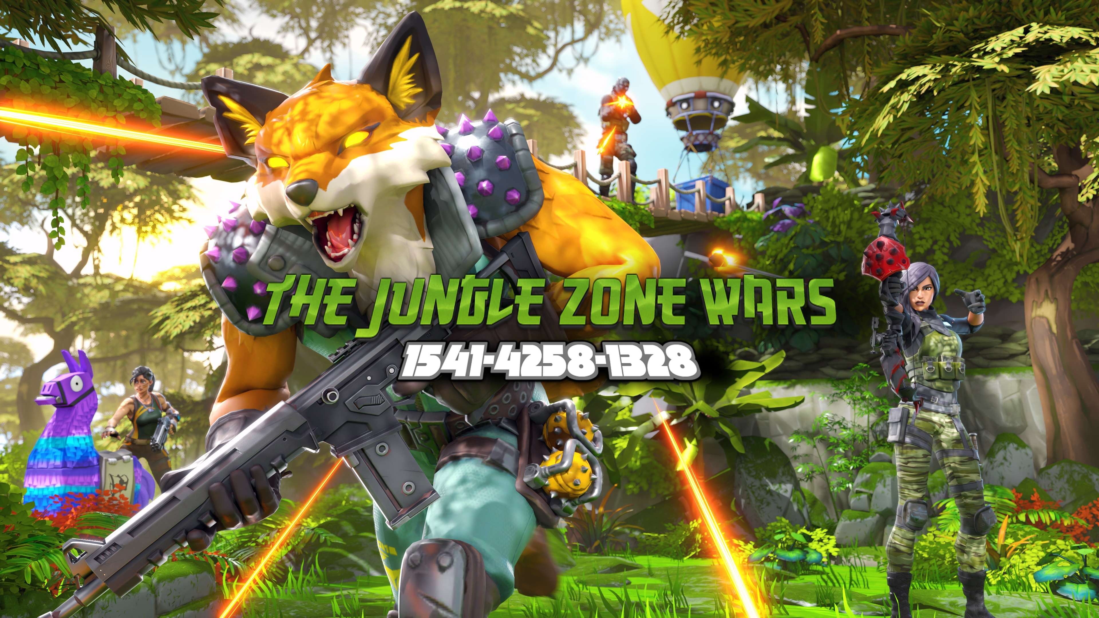 🌳THE JUNGLE ZONE WARS🌳