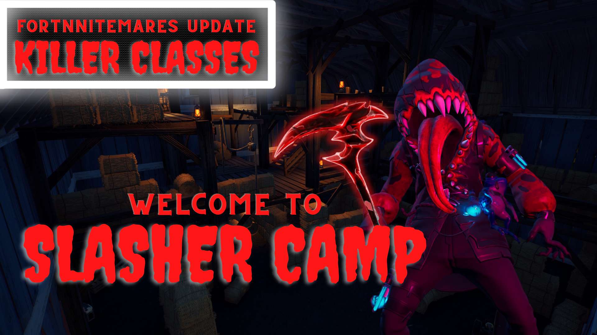 Slasher Camp (Survivor/killer)