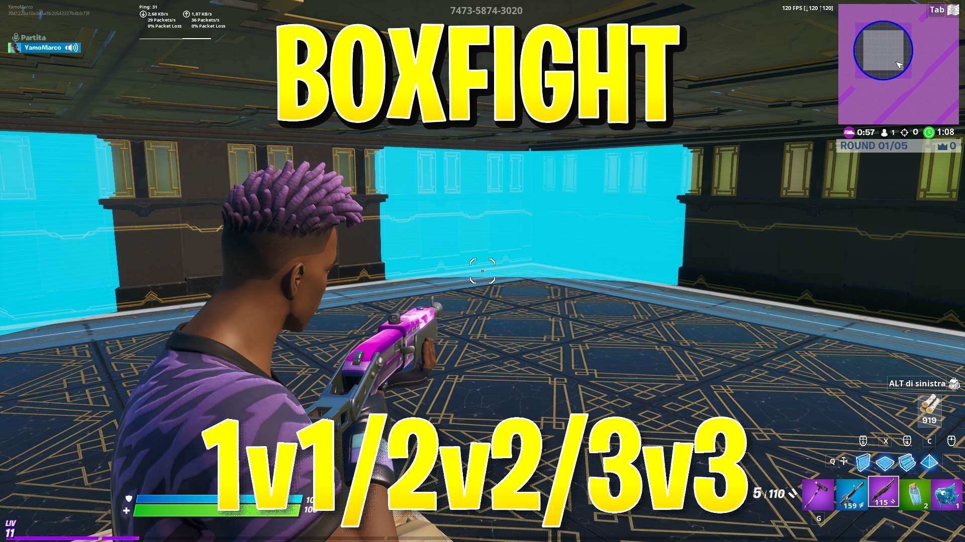 Creative Box Fight Map Fortnite Bank Boxfight Squads Fortnite Creative Box Fights Map Code