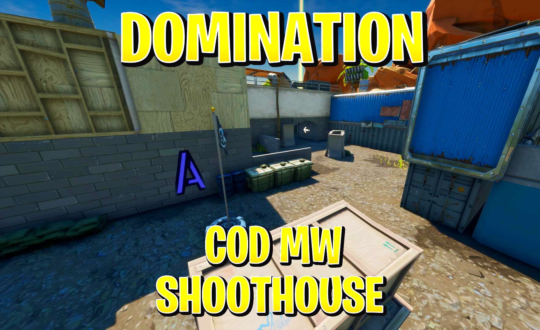 DOMINATION  SHOOT HOUSE  COD MW