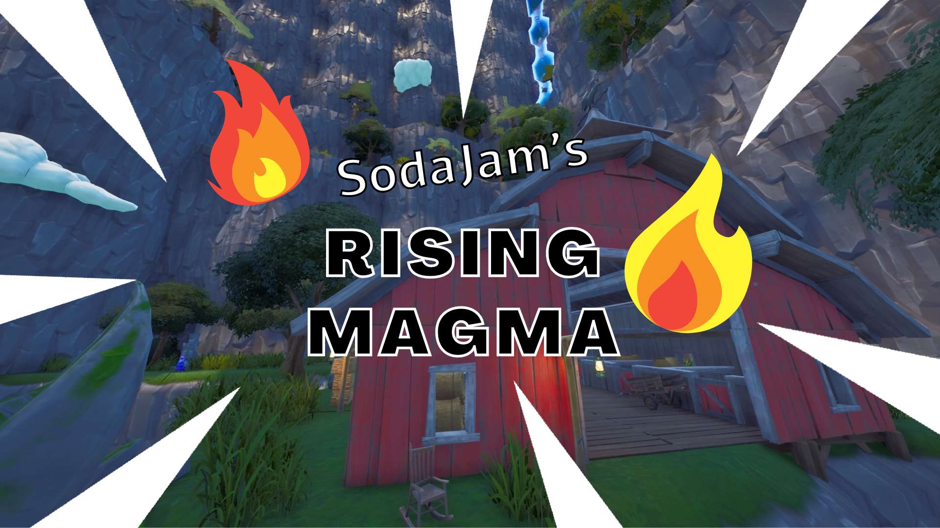 Rising magma